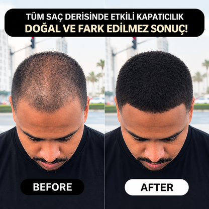 VERONNI™ Hairline Powder – Saç Dolgunlaştırıcı Fiber Tozu